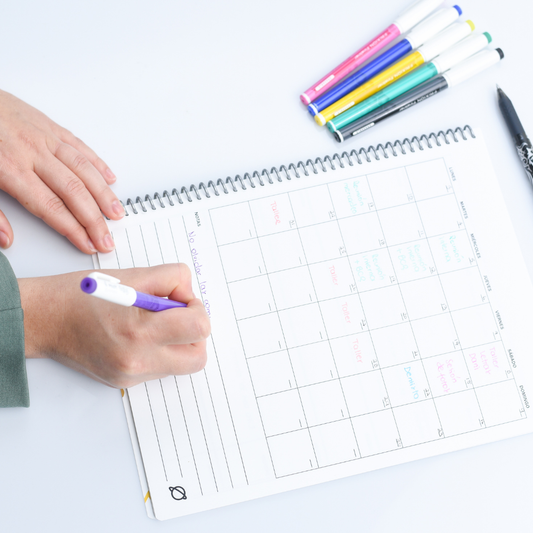 Cuaderno y Planificador DCRockets Carta