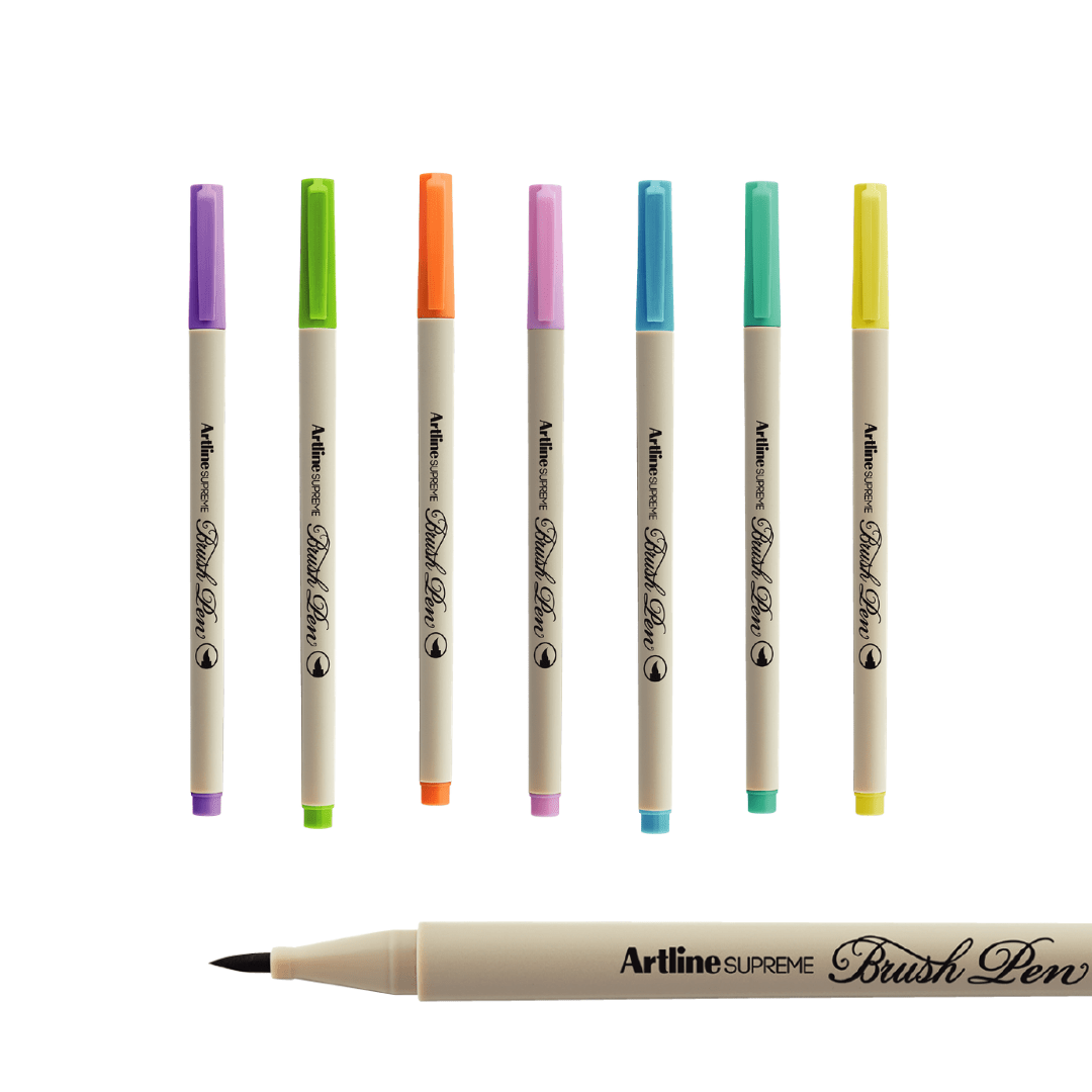 Marcadores Artline Supreme Brush Pen