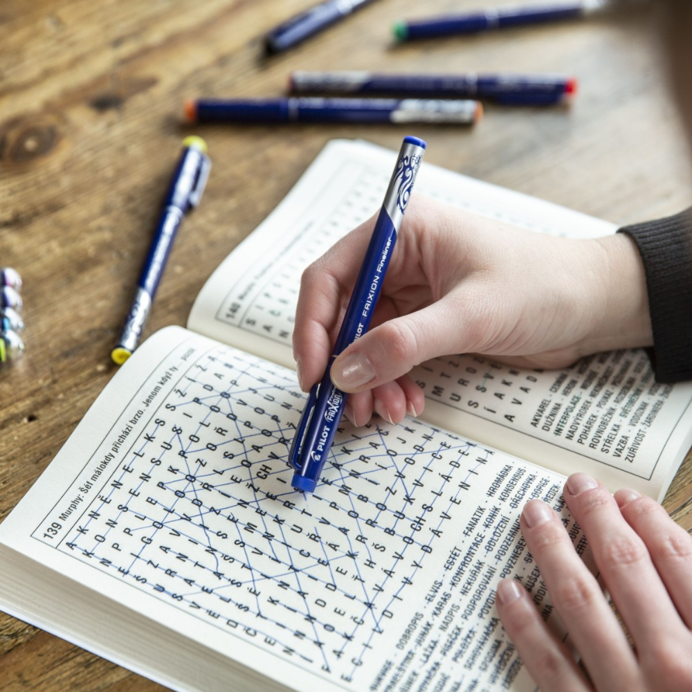 Marcadores Pilot Frixion Fineliner 12 Unidades