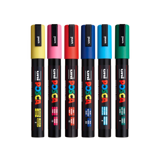 Set de 8 Marcadores Posca PC-5M