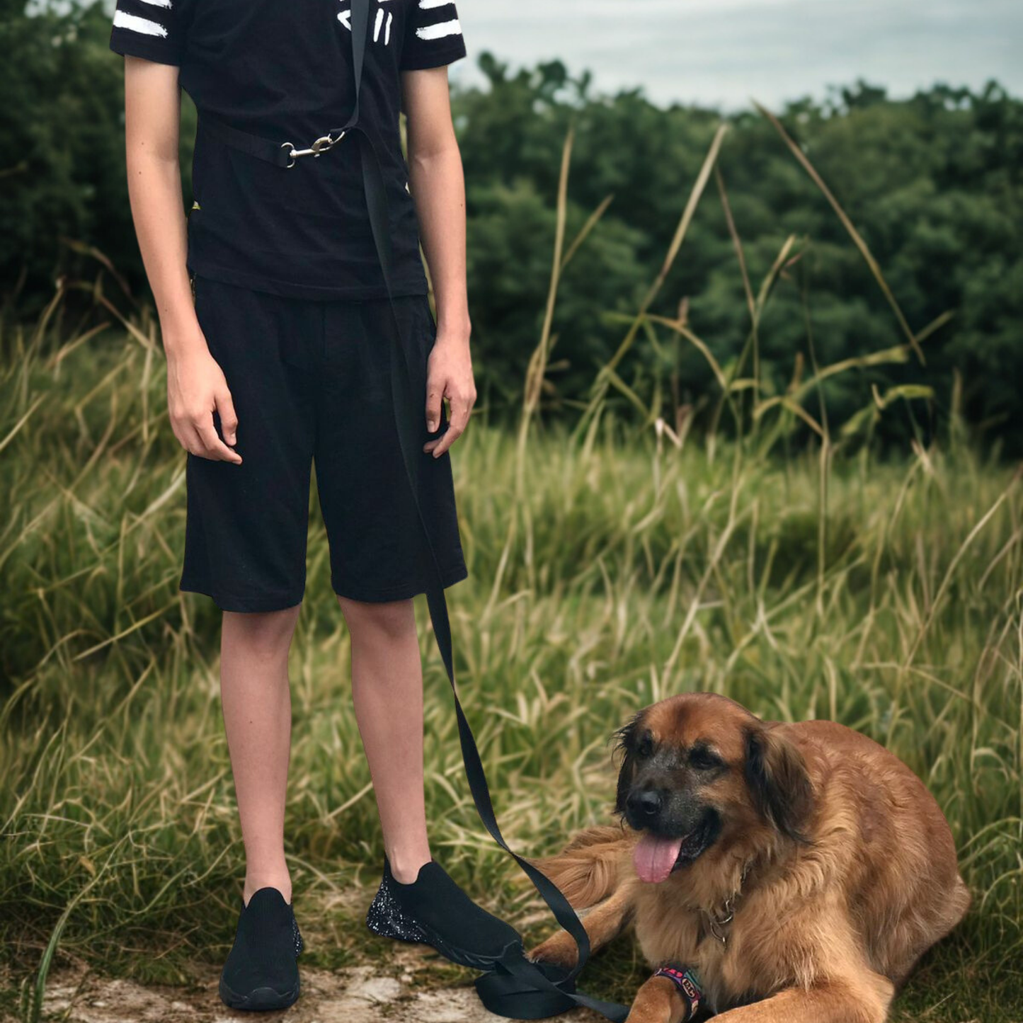 Correa manos libres para paseos