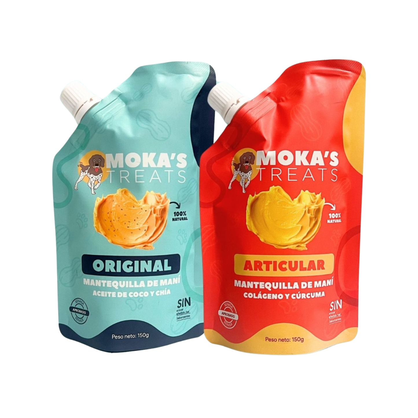 3 Pack mantequilla de maní + CBD - Razas grandes