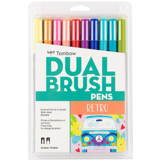 Marcadores Tombow Dual Brush Retro