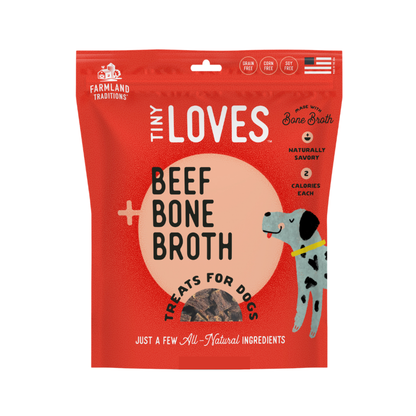 Premios para perros Tiny Loves - Beef Bone Broth