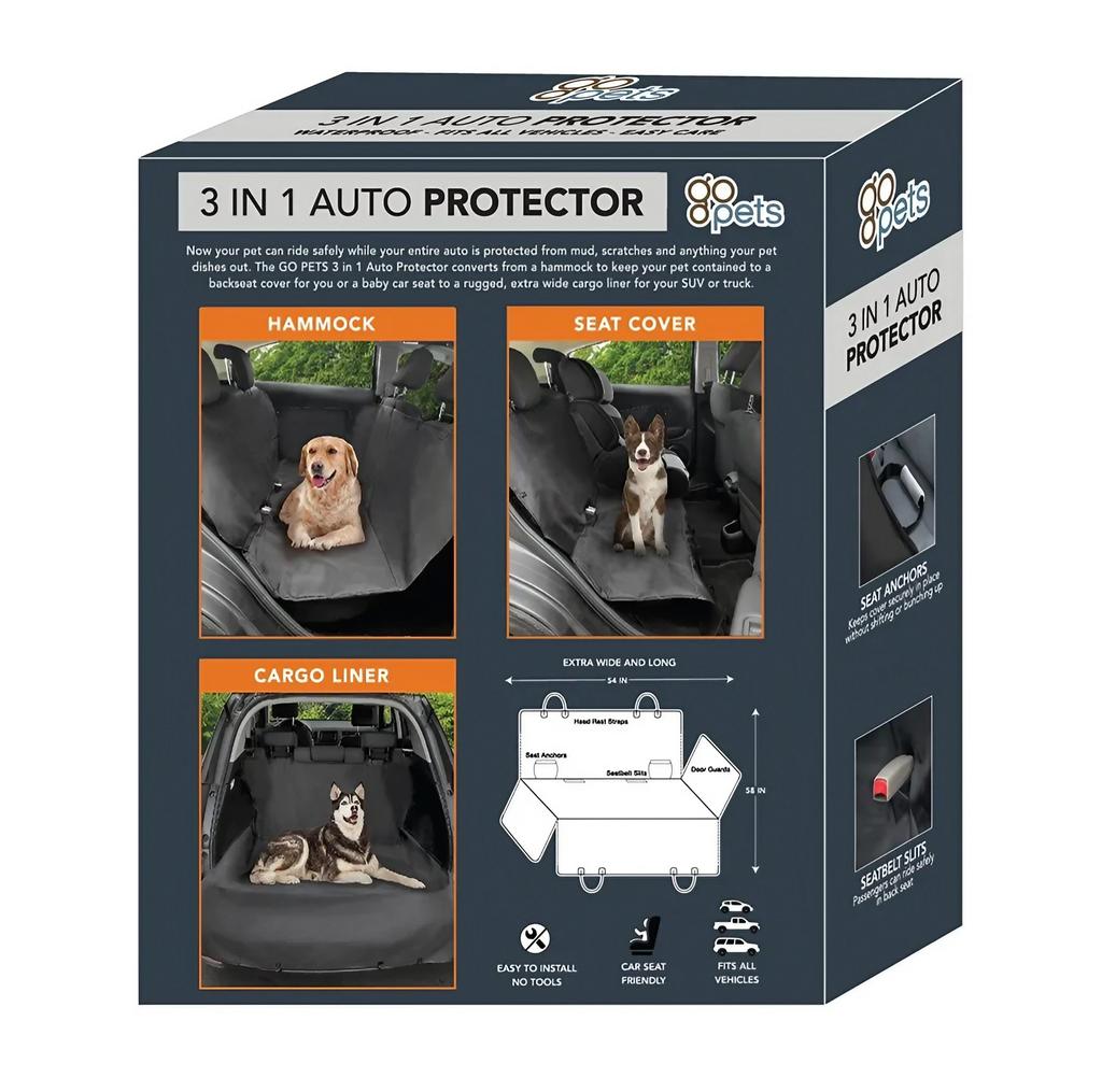 Protector de asientos de carro para mascotas