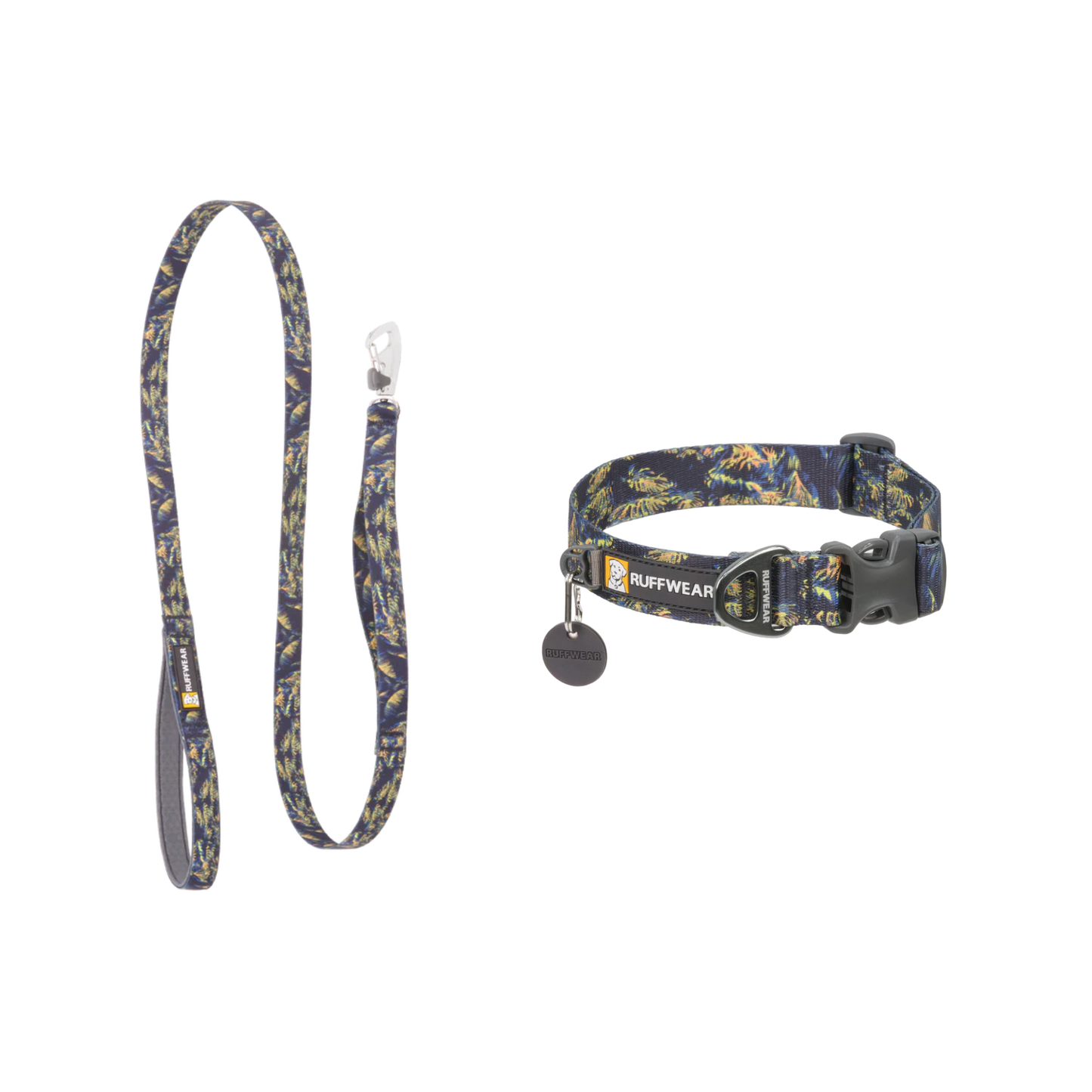 Set de collar y correa Ruffwear - Front Range Deep Jungle