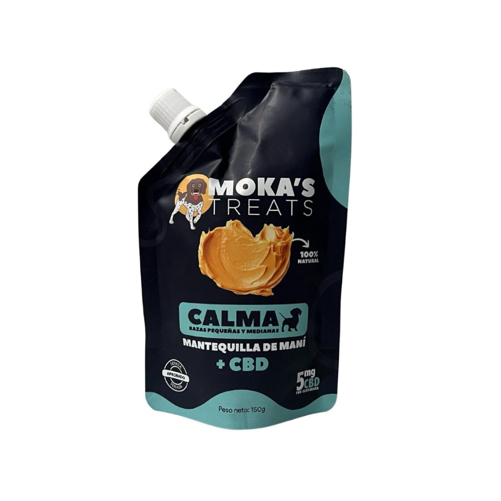3 Pack mantequilla de maní + CBD - Razas pequeñas